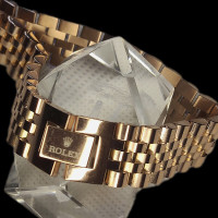 دستبند رولکسی مردانه .بهترین کیفیت موجود.رنگ ثابت.رزگلد دقیقا همرنگ طلا .بهترین قیمت موجود در بازار
